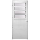 Ver imagem 1 de Porta de Giro Alumínio Branco Basculante Lambril 04V Maxx - 210x80 - Direita