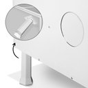Ver imagem 4 de Gabinete Ideal Prime de Aço para Cozinha C/ 4 Gavetas 1,50 - Branco