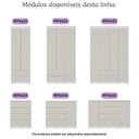 Ver imagem 7 de Quarto de Bebê Completo Berço Americano 3 em 1 Colchão Realeza Multimóveis Mp4607 Branco/off