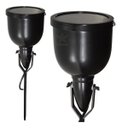 Ver imagem 1 de Espeto Jardim Preto em Aluminio P/ Lâmpada Par38 St542