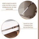 Ver imagem 7 de Gabinete para Banheiro 90cm com 1 Porta 1 Gaveta e Cuba de Sobrepor Riviera Marrom/Cappuccino