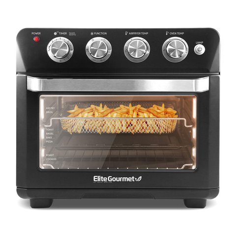 Elite Gourmet Eaf9100 Maxi-matic Forno Elétrico 25l Air Fryer Preto