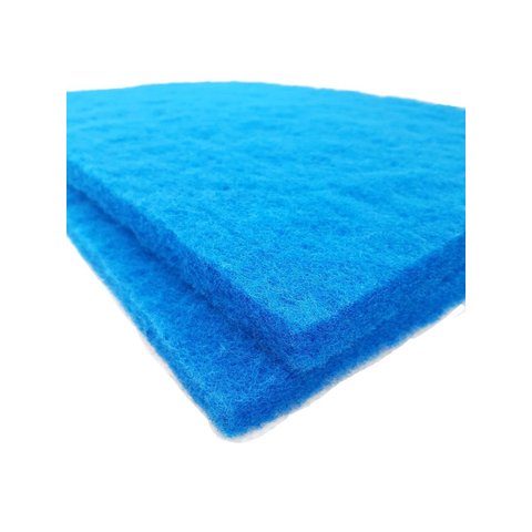 Esponja para Filtragem 90x30x2cm Aquarios e Lagos - Azul