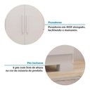 Ver mais imagens de Guarda-Roupa Infantil 6 Portas 100% MDF 164cm Stellari Espresso Móveis Branco