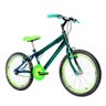 Bicicleta Infantil Aro 20 Aero + Kit Passeio Verde Escuro - 5