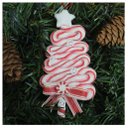 Ver imagem 1 de Enfeite Pendente para Árvore de Natal Pinheirinho 13,5cm