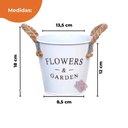 Ver imagem 4 de Vaso Decorativo Moderno Cachepot Branco