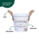 Ver imagem 3 de Vaso Decorativo Moderno Cachepot Branco