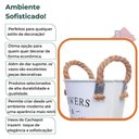 Ver mais imagens de Vaso Decorativo Moderno Cachepot Branco
