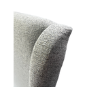 Ver imagem 2 de Cabeceira Estofada King com Abas Não É Segredo Linho Cinza Clarinho 195x120