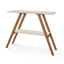 Ver imagem 1 de Aparador Café Decotaivo Pés em Madeira:Off White