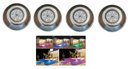 Ver imagem 2 de Kit 4 Refletor Spot Led Piscina Inox Prova Agua Rgb 6w Smd