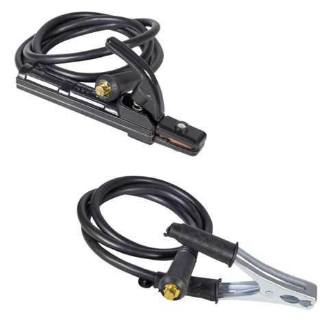 Conjunto de Cabos para Máquina de Solda - Diâm.16mm², Med. 9mm - Noll