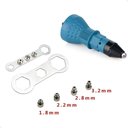 Ver imagem 5 de Rebitadeira Adaptador Rebitador Lorben para Parafusadeira Furadeira Rebite