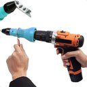 Ver imagem 3 de Rebitadeira Adaptador Rebitador Lorben para Parafusadeira Furadeira Rebite