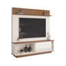 Home para TV até 65 Polegadas 1 Porta 3D Davi DJ Móveis Off White/Freijó - 5