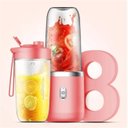 Ver imagem 1 de Ultra Processador Mini Liquidificador Portátil 2 Copos 400ml