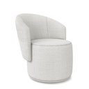 Ver imagem 6 de Poltrona Decorativa Orgânica Fixa para Sala Kit 2 Malu Bouclê Cinza M11 - D'Rossi
