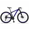 Bicicleta 24V Drais Aro 29 Câmbios Shimano Alumínio 32r 19" Preto/Azul - 301 - 1