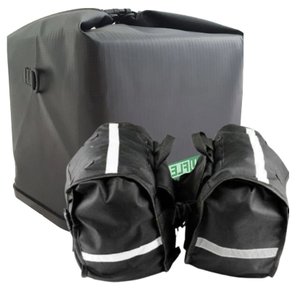 ALFORGE PARA MOTO 60L + BAÚ FLEXÍVEL