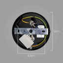 Ver mais imagens de Arandela Akemi Preto Starlux VL017 2 Cúpulas Vidro + LED 2X G9 BF ST2534