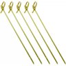 Espeto Palito Bambu Nó 9 Cm Petico Festa Buffet 100 Unidades - 1