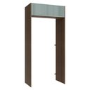 Ver imagem 1 de Porta-geladeira 103 Cm 1 Porta Basculante Rustic/cinza Lux Madesa