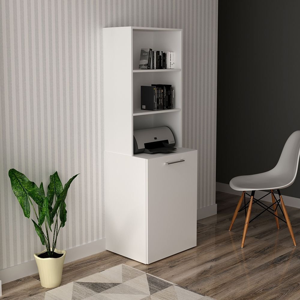 Armário Mesa Dobrável Multiuso Tecnomobili Branco ME4171.0003 - 8