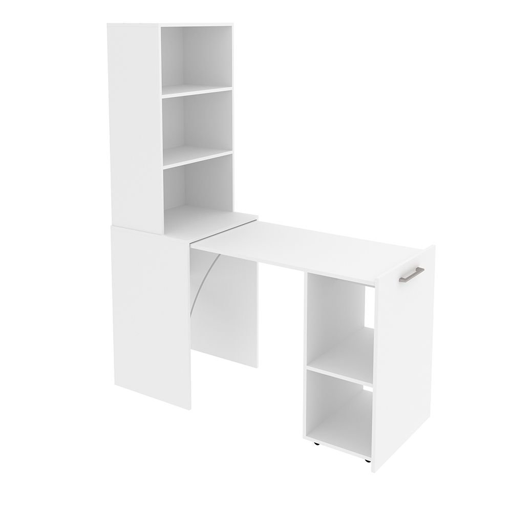 Armário Mesa Dobrável Multiuso Tecnomobili Branco ME4171.0003 - 5