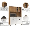 Ver imagem 2 de Cozinha Modulada Viena Plus 1.20m Branca