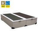 Ver imagem 2 de Cama Box Baú King Bipartido Branco