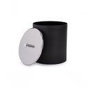 Ver imagem 3 de Lixeira Pp Tampa Inox Ø 18,5 X 23 Cm Preto Brinox
