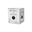Ver imagem 2 de Lixeira Pp Tampa Inox Ø 18,5 X 23 Cm Preto Brinox