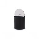 Ver imagem 4 de Lixeira Pp Tampa Inox Ø 18,5 X 23 Cm Preto Brinox