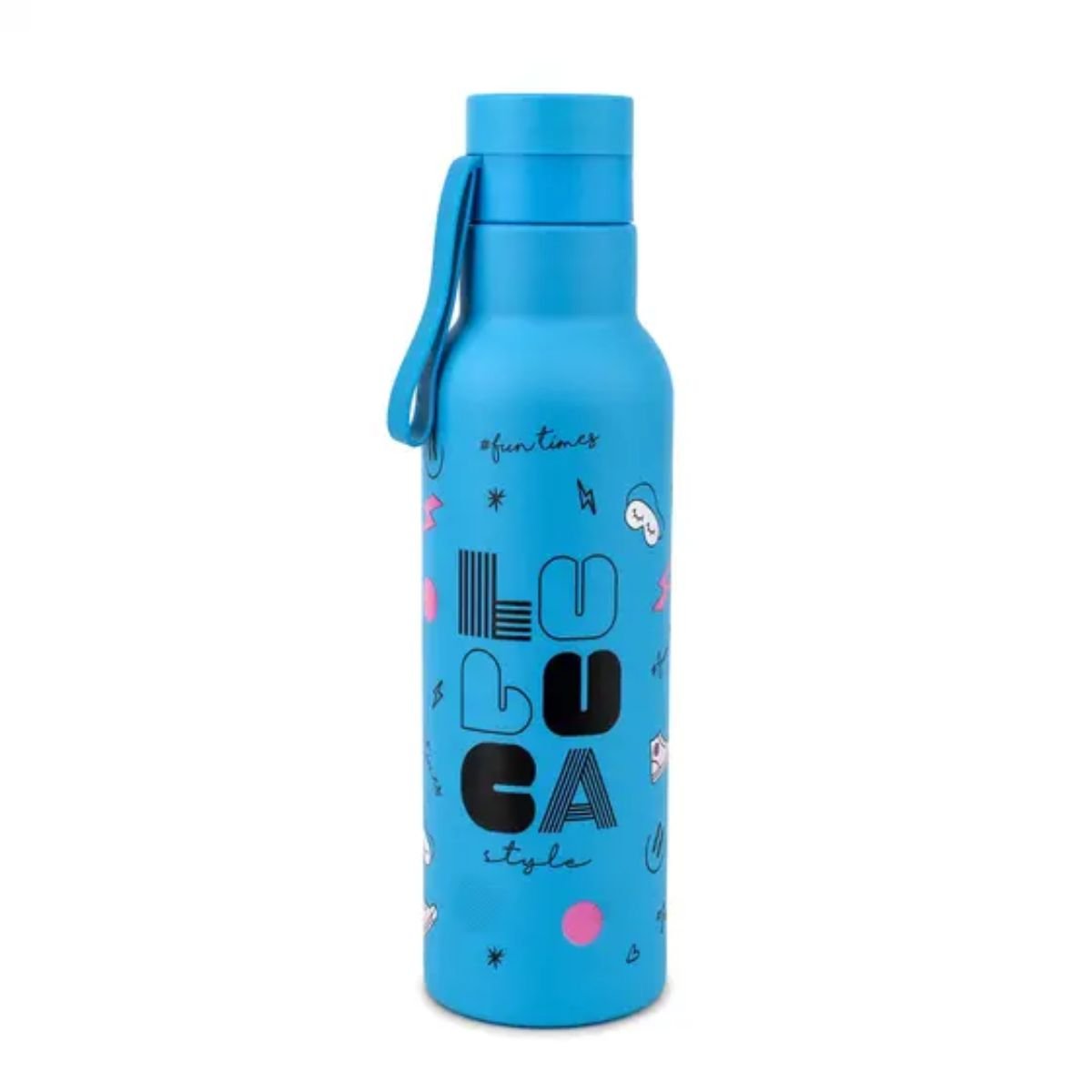 Mochila Escolar Luluca Kit com Garrafa Térmica Adolescente - 6