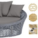 Ver imagem 3 de Chaise Hungria Alumínio Pintura Fendi Corda Náutica E11 Trama Original