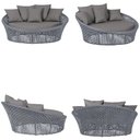 Ver imagem 5 de Chaise Hungria Alumínio Pintura Fendi Corda Náutica E11 Trama Original