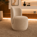 Ver imagem 3 de Poltrona Decorativa Bia Orgânica Veludo Recepção Sala Estar Quarto