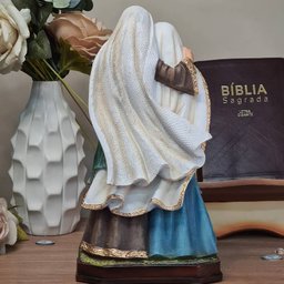 Imagem Sagrada Família Grande 30cm Resina Tradicional - 6