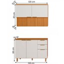 Ver imagem 4 de Conjunto de Cozinha Bari Modulado com 8 Portas e 2 Gavetas