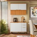 Ver imagem 2 de Conjunto de Cozinha Bari Modulado com 8 Portas e 2 Gavetas
