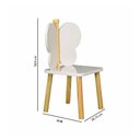 Ver imagem 4 de Cadeira Infantil Hora de Brincar Borboleta - Pinus/branco
