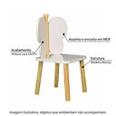 Ver imagem 2 de Cadeira Infantil Hora de Brincar Borboleta - Pinus/branco