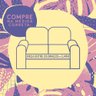 Capa Protetor de Sofá 4 Lugares King Impermeável Dupla Face Assento 2,40m Decorativo:Marrom e Bege - 2