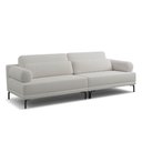 Ver imagem 2 de Sofá 2 Lugares Living 194cm Pé Ferro Romeu Bouclê K01 - D'Rossi Cinza Claro