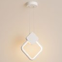 Ver mais imagens de Luminária Led 30x25cm Suspensa Pendente 24 Watts Losango Gimpo Kjdd-l-002:branco