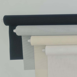 Cortina Persiana Rolô Tela Solar 3% Arelle Decor 0,40 larg X 1,80 alt:Branco - 3