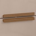 Ver imagem 4 de Mesa de Cabeceira Dhara 2 Gavetas 51 Cm Carvalho Fendi Moval Carvalho Fendi