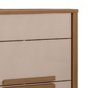 Ver imagem 5 de Mesa de Cabeceira Dhara 2 Gavetas 51 Cm Carvalho Fendi Moval Carvalho Fendi