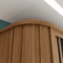 Ver imagem 3 de G. Roupa Mozzate 02 Pts. Deslizantes Nature/preto - Henn